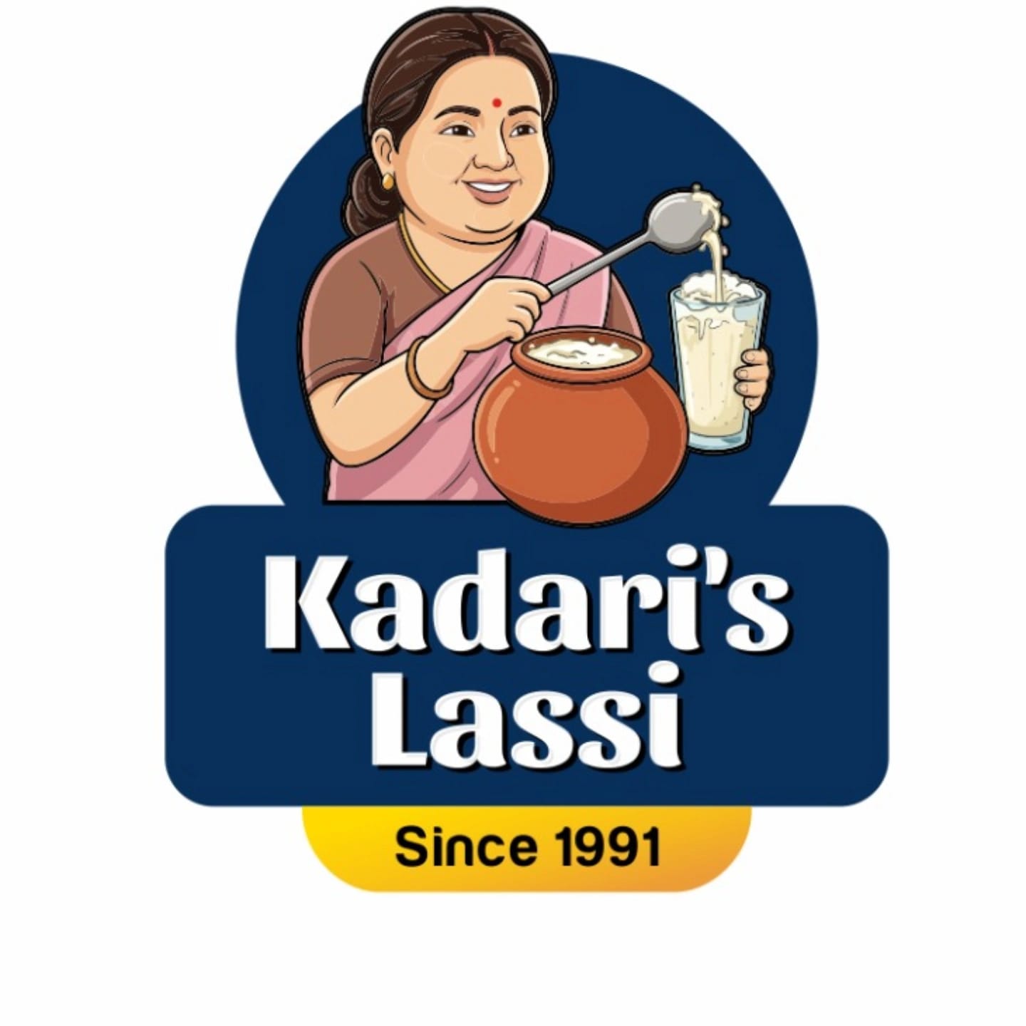 Kadari Lassi Since 1991 Logo